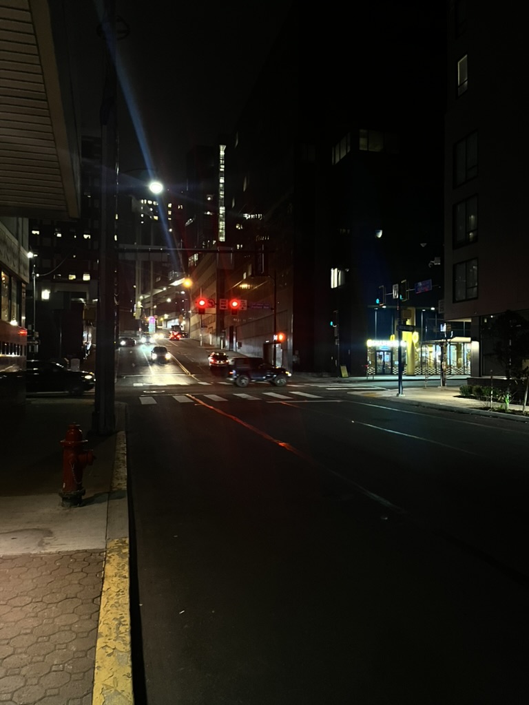 Pittsburgh at night
